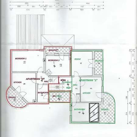 Beautiful-banjole-beachside-apartment-a2-150m-from-the-beach Apartament *